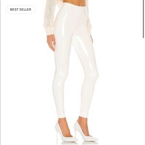White PATENT leggings ( COMMANDO)